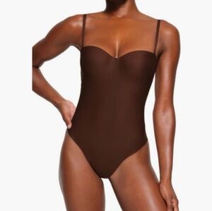 SKIMS Body Molded Underwire Thong Bodysuit